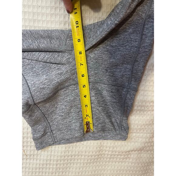 Lululemon Pure Practice High Waisted 4 Way Stretch Heather Gray Leggings Size 2 - Picture 12 of 12